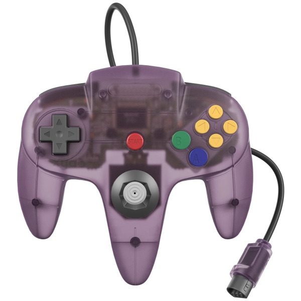 Alternative view of Amethyst PROTO64 Wired Controller for N64