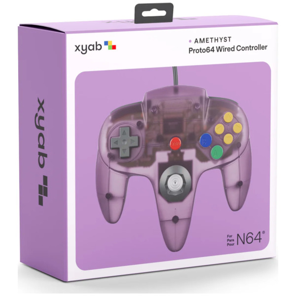 Amethyst PROTO64 Wired Controller for N64