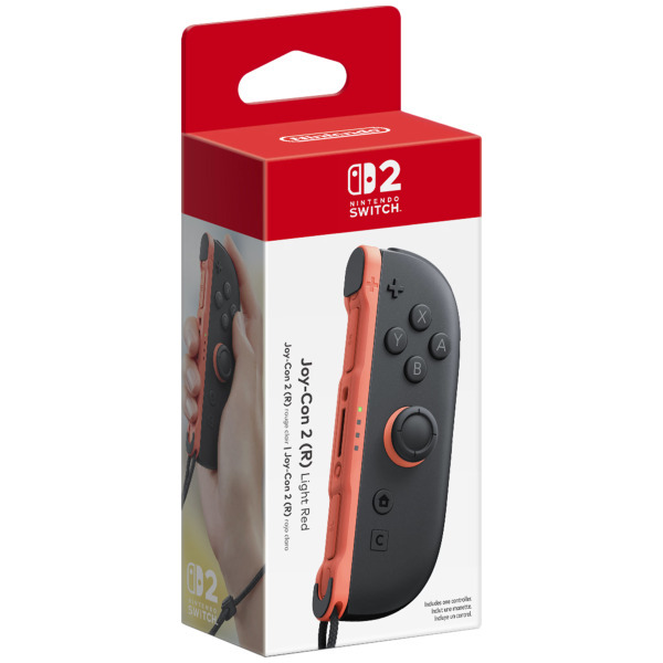 Nintendo Switch グレー・レッド Joy-Con 付 Nintendo Switch 2 Light Red Joy Con 2 Controller - - PNP