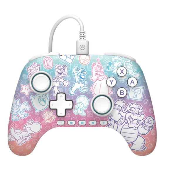 Advantage Wired Controller Mushroom Kingdom Switch 2