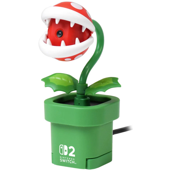 Alternative view of Piranha Plant Camera for Nintendo Switch 2 (JPIM)