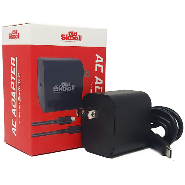 Alternative view of AC Adapter for NSwitch 2
