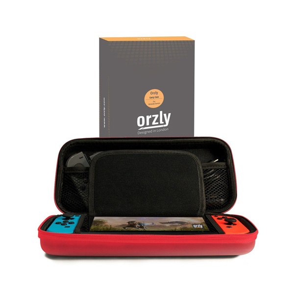 Nintendo Switch Red Protective Carrying Hard Case [Orzly] - PNP Games ...