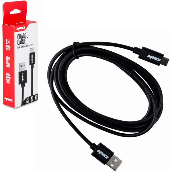 Nintendo Switch 6Ft Usb Charge Cable [KMD] - PNP Games Online Store