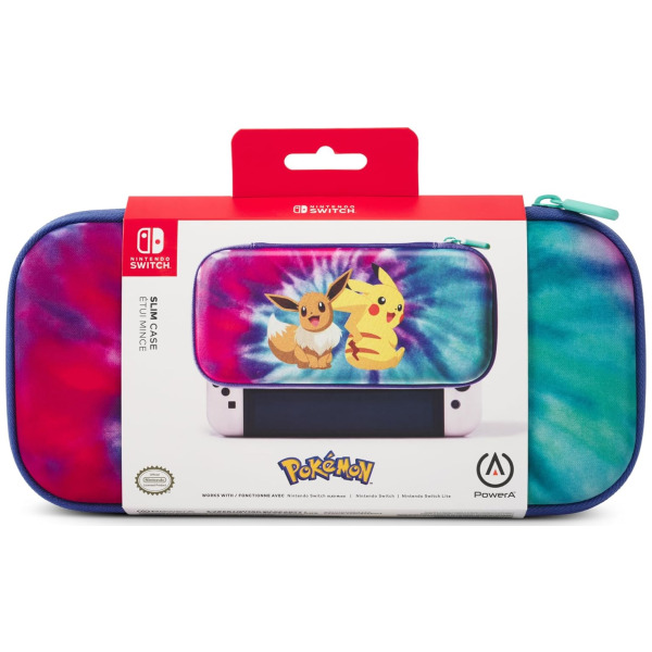 Tie Dye Pikachu and Eevee Slim Case for Nintendo Switch - - PNP Games ...