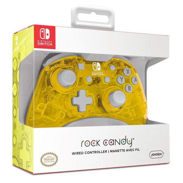 Super Mario Pdp Rock Candy Wired Controller Pineapple Pop Rock