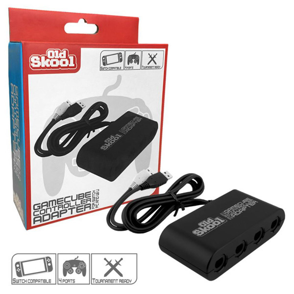 GameCube Controller Adapter USB Wiiu/NSW/PC Smash Bros [Old