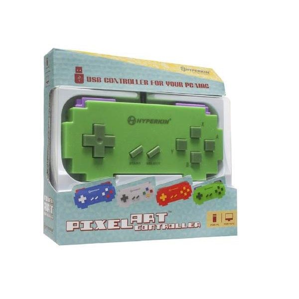 Green USB Pixel Art Controller for PC/Mac [Hyperkin]