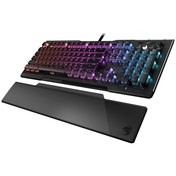 Alternative view of Vulcan 121 Aimo RGB Mechanical Tactile Gaming Keyboard for PC - CLEARANCE OPEN BOX - READ DESCRIPTION