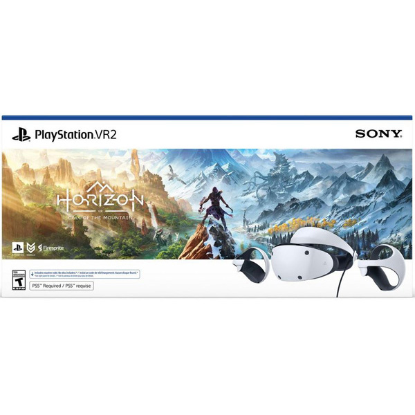 SONY PlayStation VR2 ヘッドセット + ゲーム2本 PlayStation VR2で初代PSVRゲームは遊べません。ソニーが公式に
