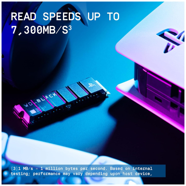 1TB SN850P WD_Black NVMe SSD for PS5 - Image 4