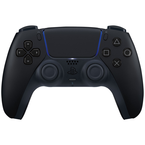 Alternative view of Dualsense Midnight Black PS5 Controller with USB-C Cable
