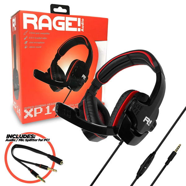 Xp14 Universal  Stereo Gaming Headset [Rage!]