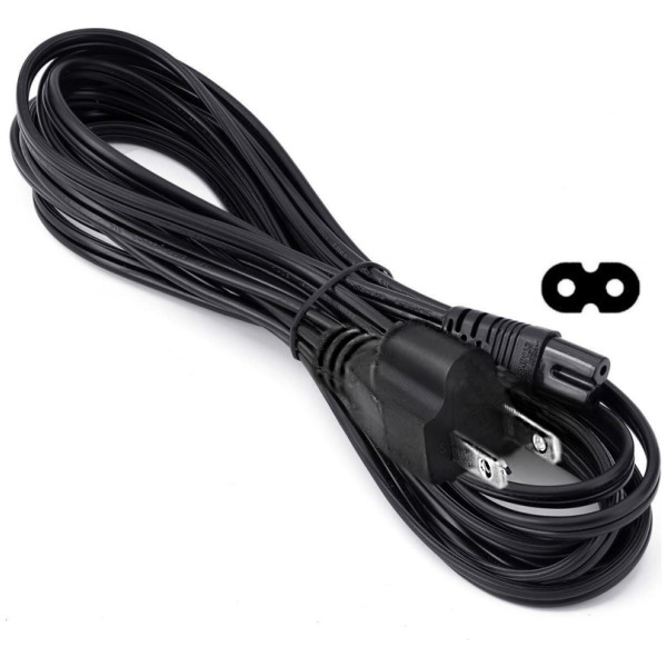 Alternative view of Figure 8 AC Power Cable for PS1/PS2/PS3/Xbox/Dreamcast/Saturn - CLEARANCE OPEN BOX - READ DESCRIPTION
