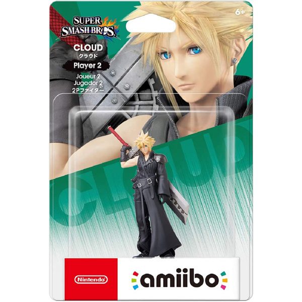 Cloud Advent Children Player 2 - Super Smash Bros Series - amiibo (JPIM)
