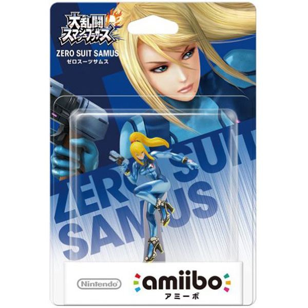 Zero Suit Samus - Super Smash Bros Series - amiibo (JPIM)