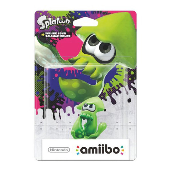 Green Inkling Squid Splatoon Series amiibo (EU Import) PNP