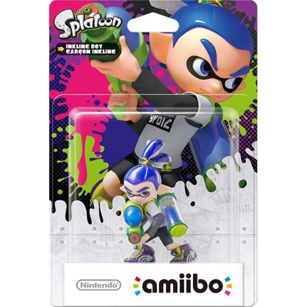 Blue Inkling Boy Splatoon Series amiibo (EU Import) PNP