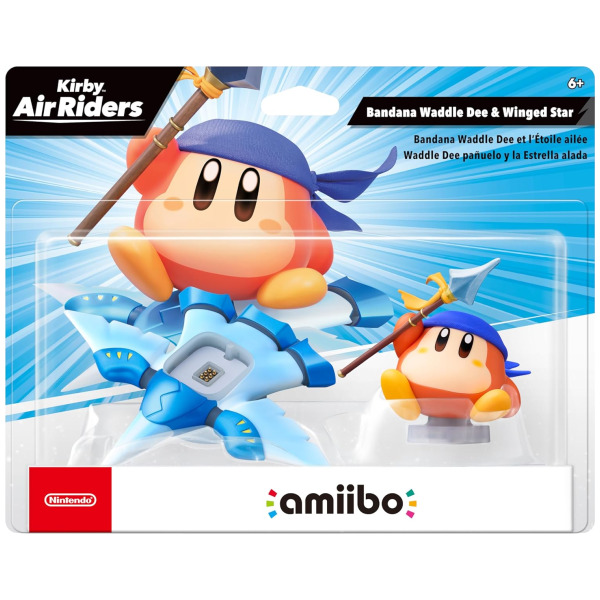 Bandana Waddle Dee and Winged Star - Kirby Air Riders Series - amiibo