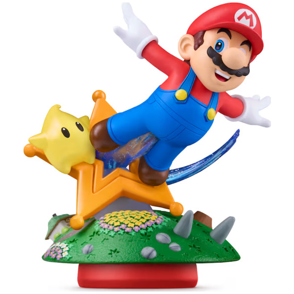 Alternative view of Mario and Luma - Super Mario Galaxy Series - amiibo