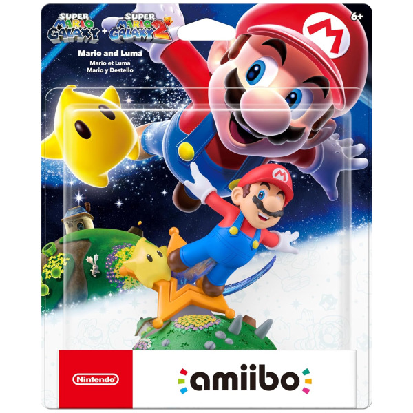 Mario and Luma - Super Mario Galaxy Series - amiibo