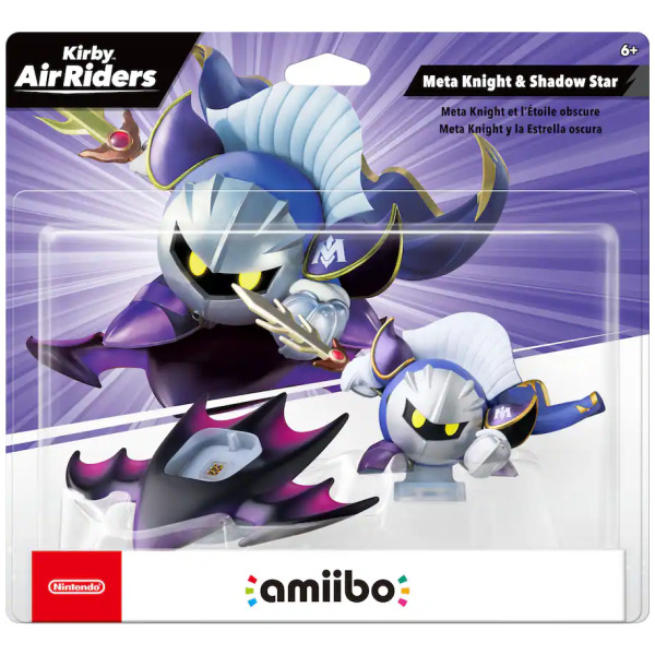 Meta Knight and Shadow Star - Kirby Air Riders Series - amiibo