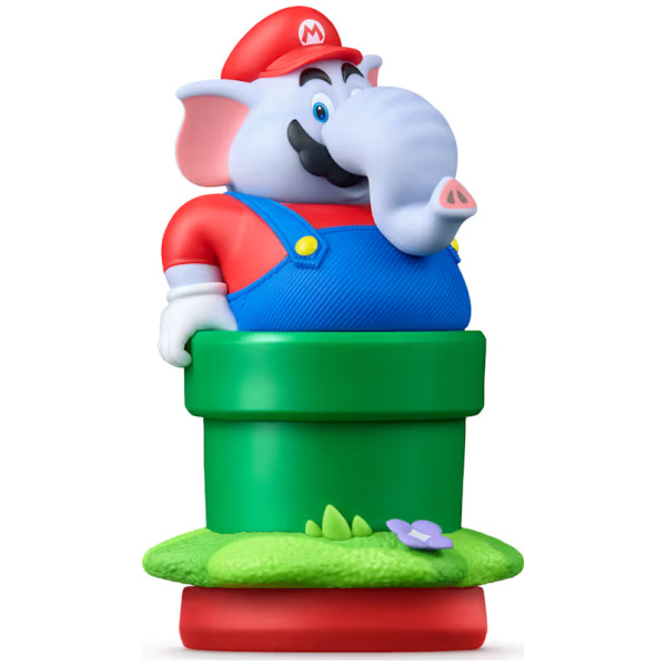 Alternative view of Elephant Mario - Super Mario Bros Wonder Series - amiibo PREORDER - ESTIMATED SHIP DATE MAR 26 2026