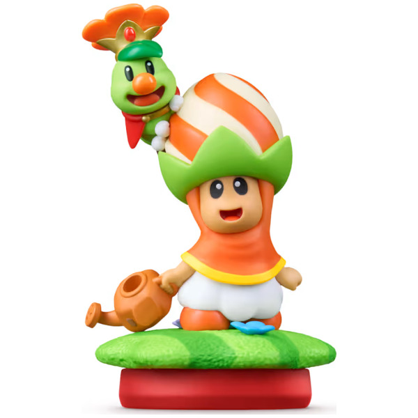 Alternative view of Poplin and Prince Florian - Super Mario Bros Wonder Series - amiibo PREORDER - ESTIMATED SHIP DATE MAR 26 2026