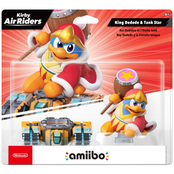 King Dedede and Tank Star - Kirby Air Riders Series - amiibo PREORDER - ESTIMATED SHIP DATE JUL 2 2026