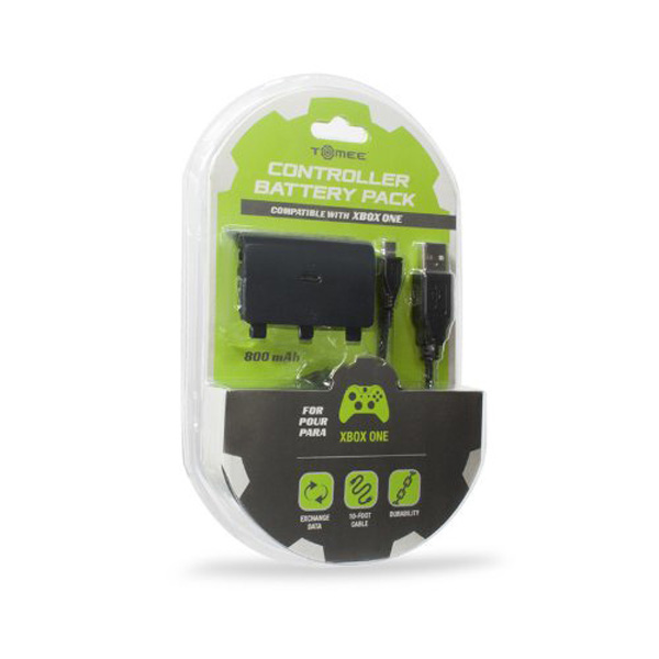 Xbox One Controller Battery Pack With Charge Cable [Tomee]