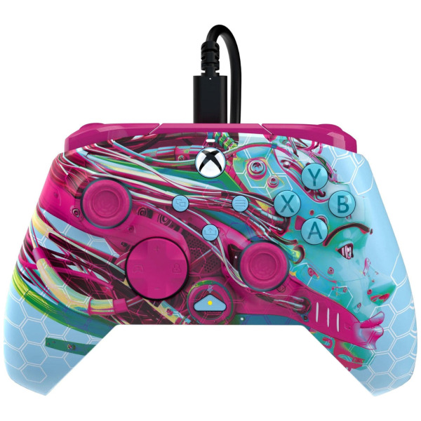 Alternative view of Android Dreams Rematch Glow Wired Controller for Xbox One