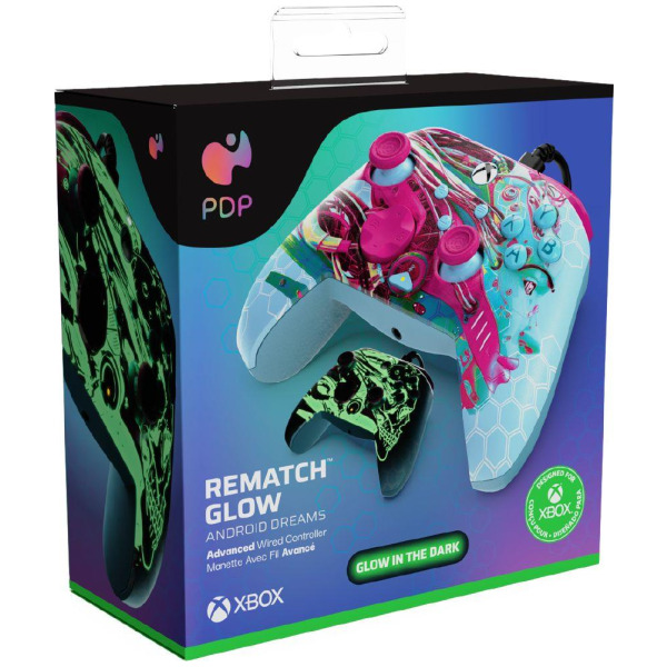 Android Dreams Rematch Glow Wired Controller for Xbox One