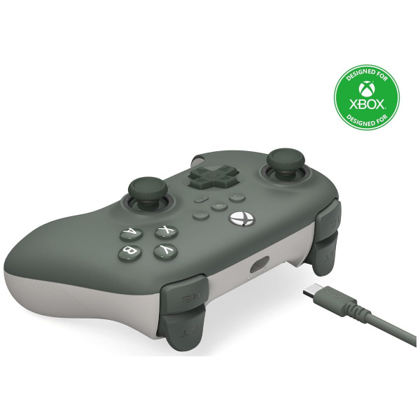 Alternative view of Dark Green Ultimate C Wired Xbox Series X/Xbox One/PC/Mobile Controller