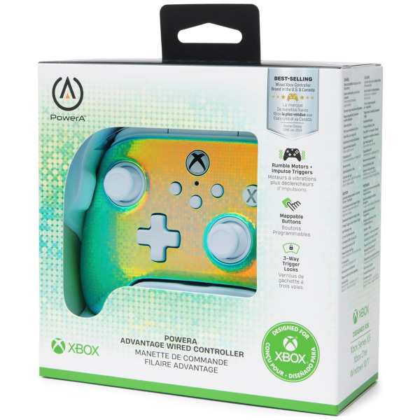 Disco Ball Advantage Wired Controller for Xbox S/X