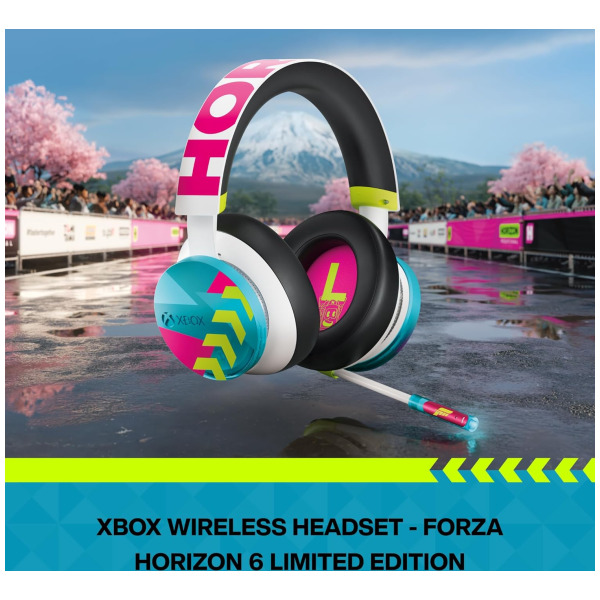 Alternative view of Xbox Series S X Forza Horizon 6 Wireless Headset PREORDER - ESTIMATED SHIP DATE MAY 19 2026