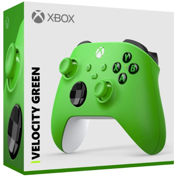 Xbox Series S X Velocity Green Wireless Controller (2025 Box) [Microsoft]