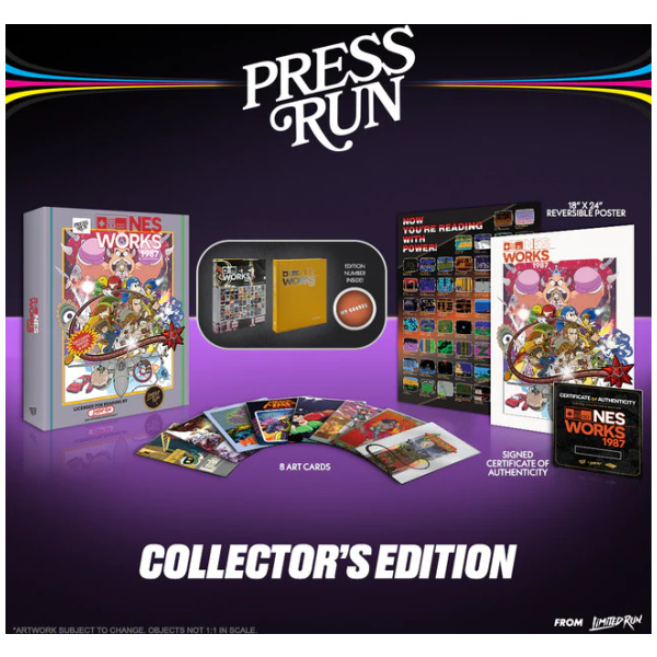 Alternative view of Nes Works 1987 Collectors Edition (Hardcover) (Limited Run Games)