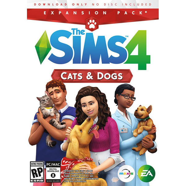 Sims 4 Cats & Dogs (Code in Box) - PC