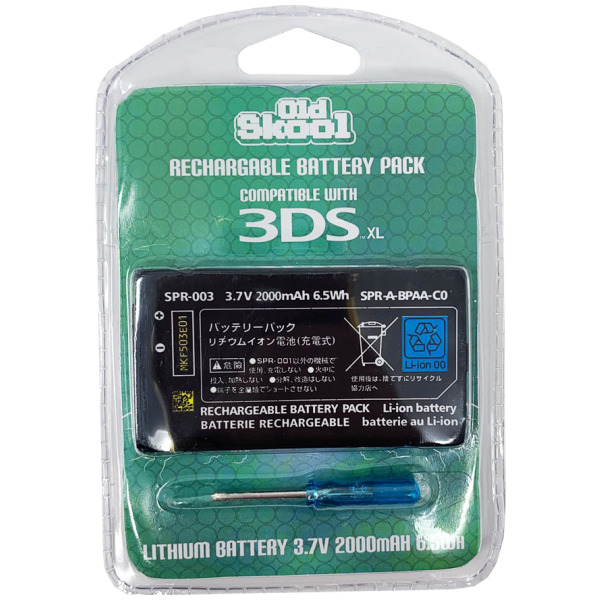 Replacement Rechargable Battery Pack for 3DS XL System PNP