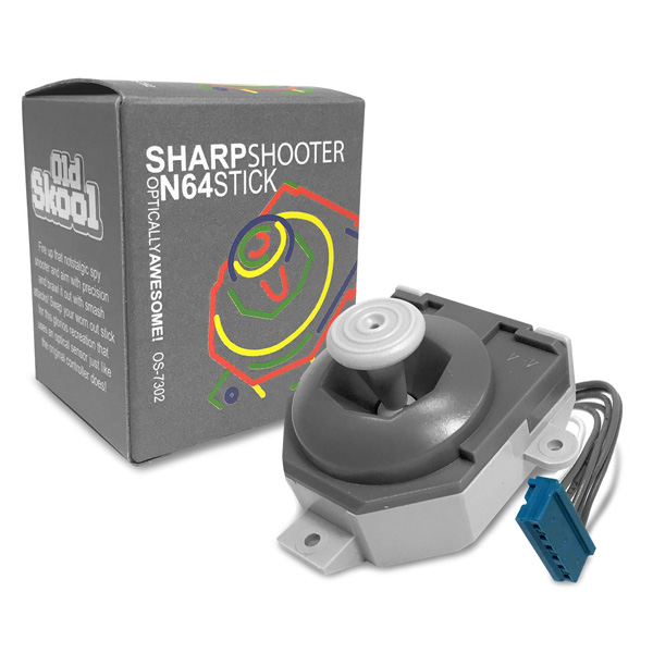 N64 "Sharpshooter" Joystick Optical Style Replacement [Old Skool]