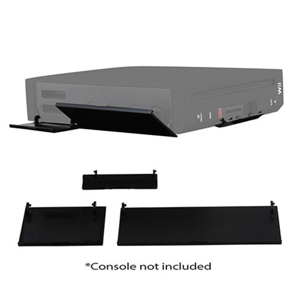 WII Console Black Door Covers 3 Pack [TTX Tech]