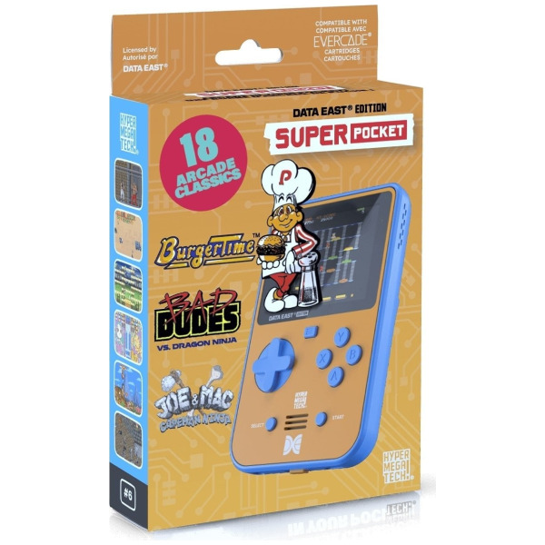 Data East Super Pocket Preloaded Games Handheld Retro System