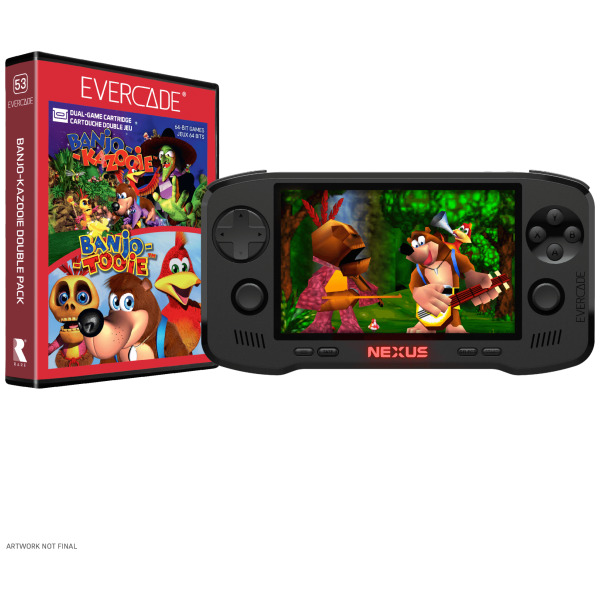 Evercade Nexus (With Banjo Kazooie Double Pack) PREORDER - ESTIMATED SHIP DATE OCT 30 2026