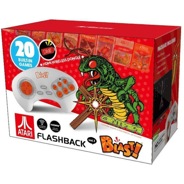 Atari Flashback Blast! V1 Feat. Centipede Plug/Play Controller/Console[At Games]