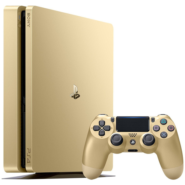 1TB Gold PS4 Slim Limited Edition System [Sony] Discontinued