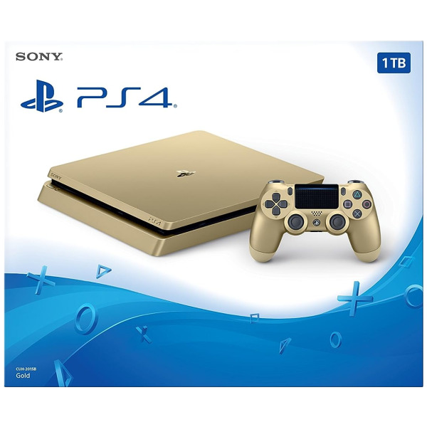 1TB Gold PS4 Slim Limited Edition System [Sony] Discontinued - - PNP ...