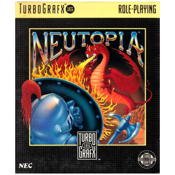 Turbo Grafx Neutopia Turbografx-16 Used Cart Only PNP