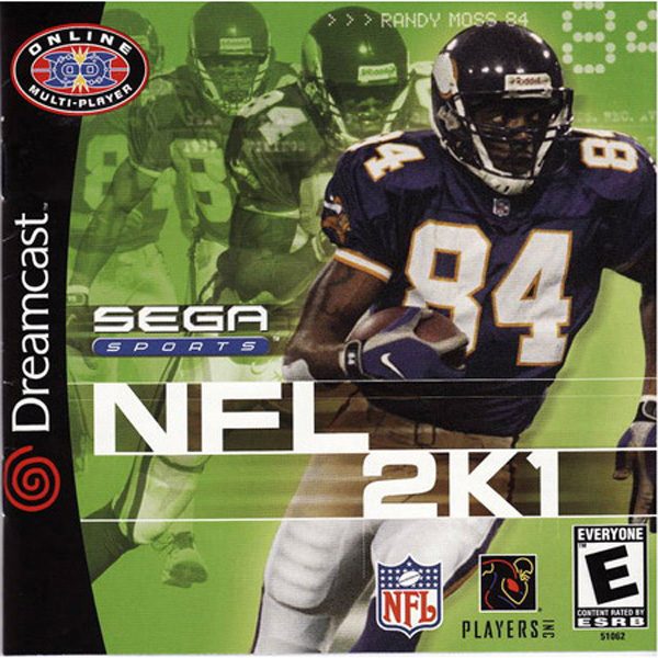 NFL 2K1 2001 Football - Dreamcast - Used - Disc Only