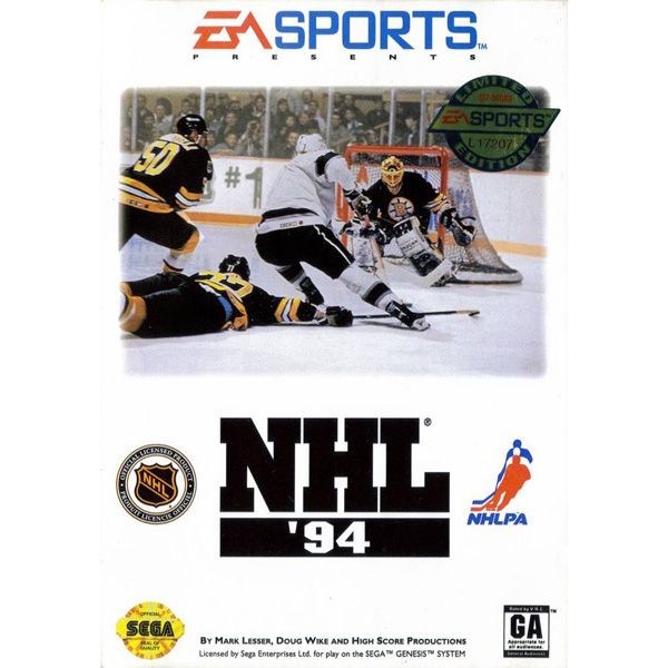 NHL Hockey 94 Genesis Used Cart Only PNP Games Online Store