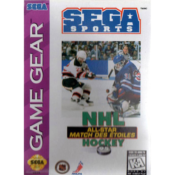 NHL All Star Hockey Game Gear Used Cart Only PNP Games